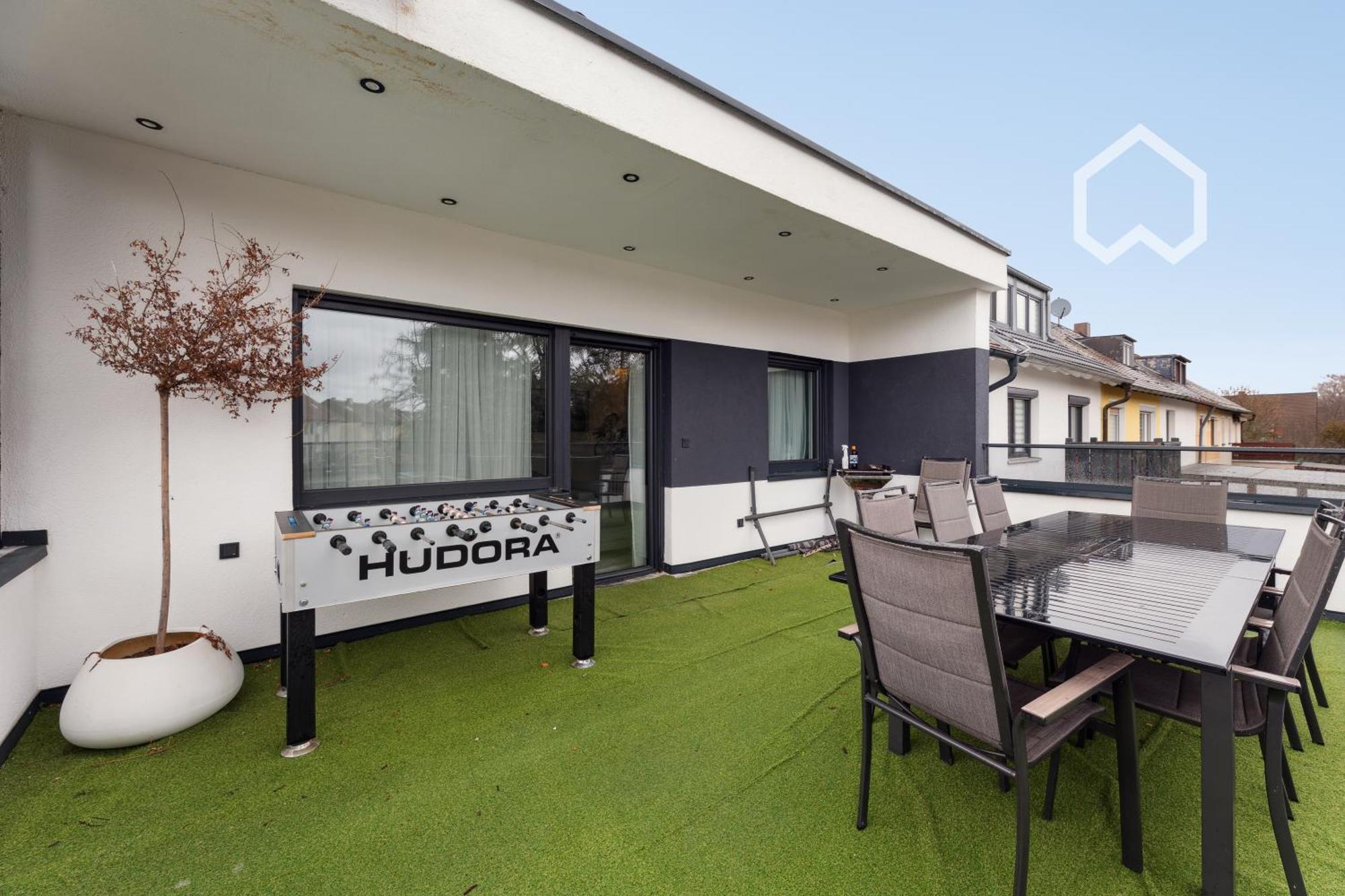 Dayyounglife Mit Terrasse Grill Parkplatz 뉘른베르크 외부 사진